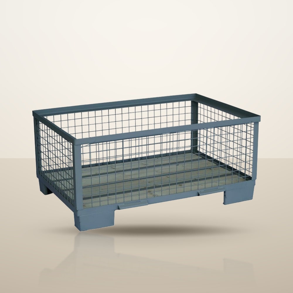 Halbhohe Gitterbox ohne Klappe